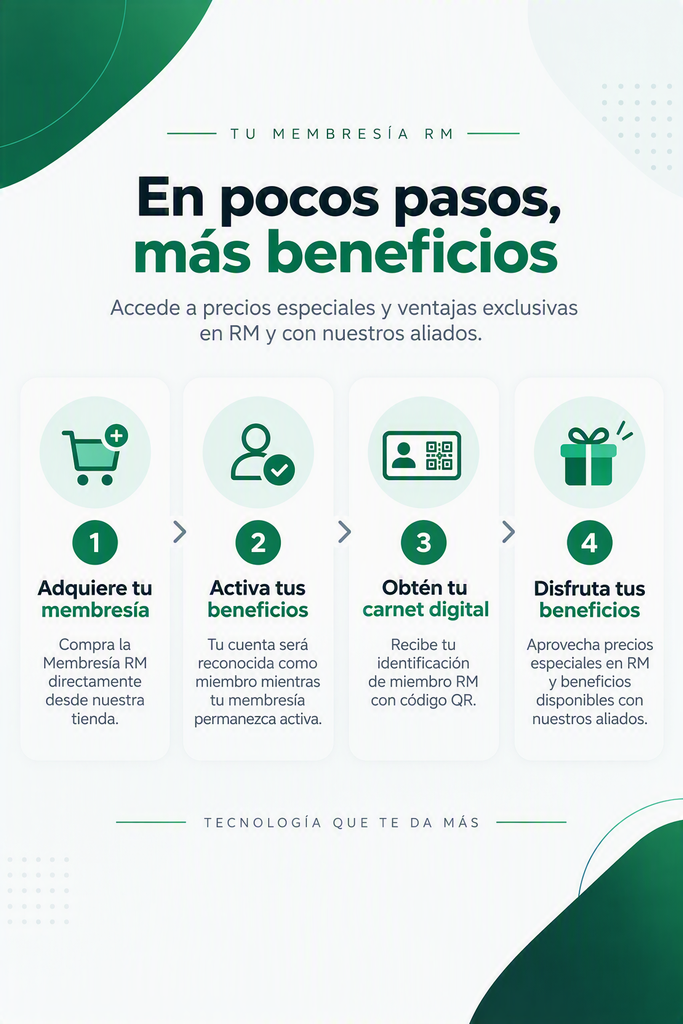 Como activar membresía RM